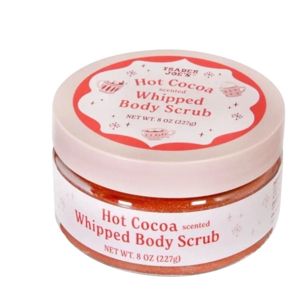 Trader Joe's Hot Cocoa Whipped Body Scrub NEW Limited HOT Item RARE. - Picture 2 of 2
